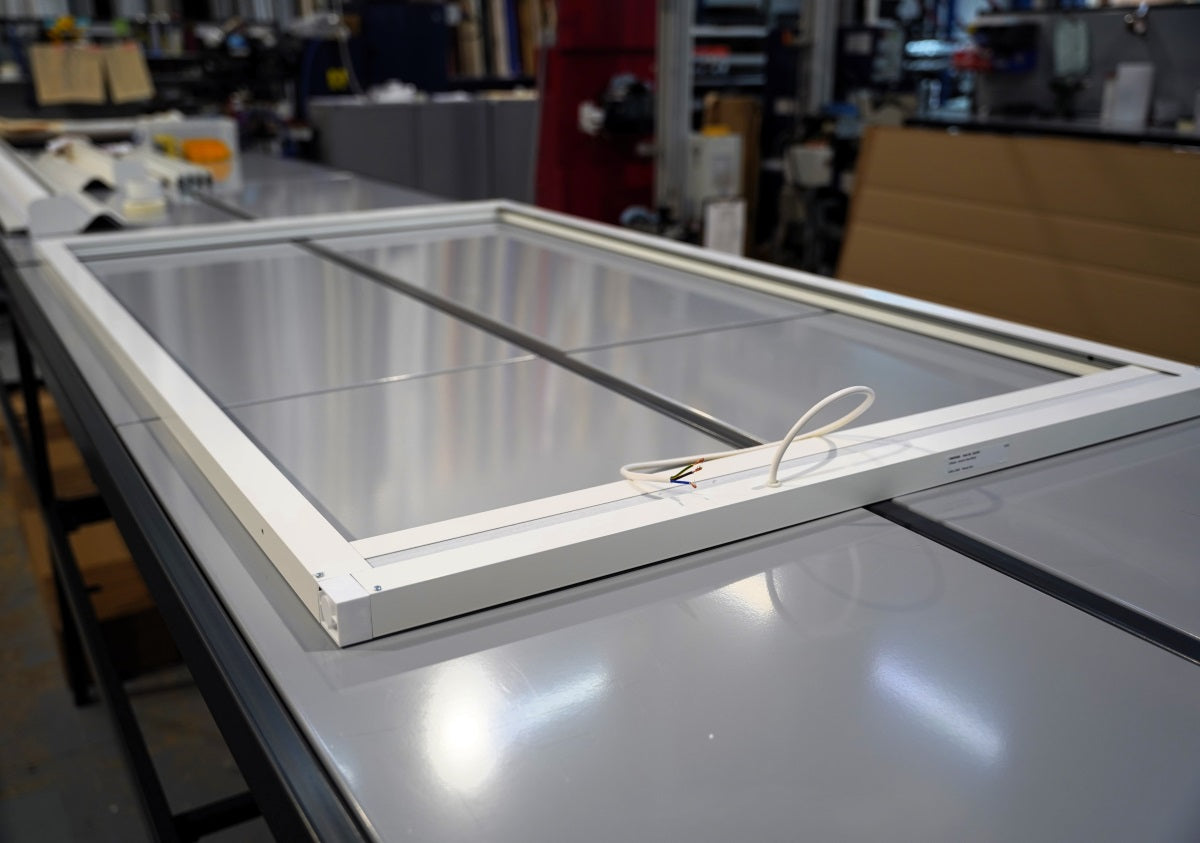 1000 x 1200 mm LD Electric Blinds for Flat / Pitched Roof Skylights & Roof Lanterns