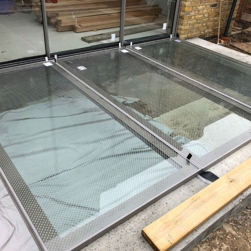 1500 x 2000 mm Framed Walk-on Skylight