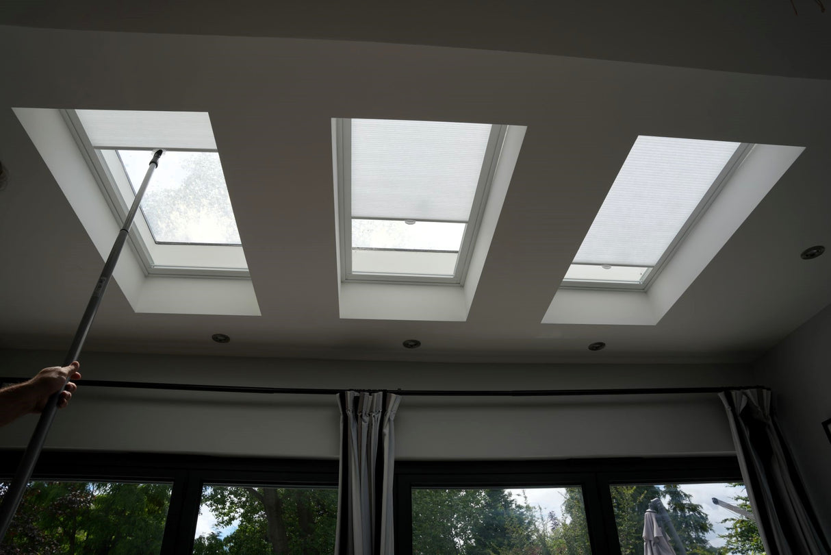 1000 x 1000 mm LD Manual Blinds for Flat / Pitched Roof Skylights & Roof Lanterns