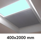 400 x 2000 mm LD Electric Blinds for Flat / Pitched Roof Skylights & Roof Lanterns