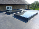 Custom Size Frameless Triple Glazed Flat and Pitched Roof Skylight Online Calculator