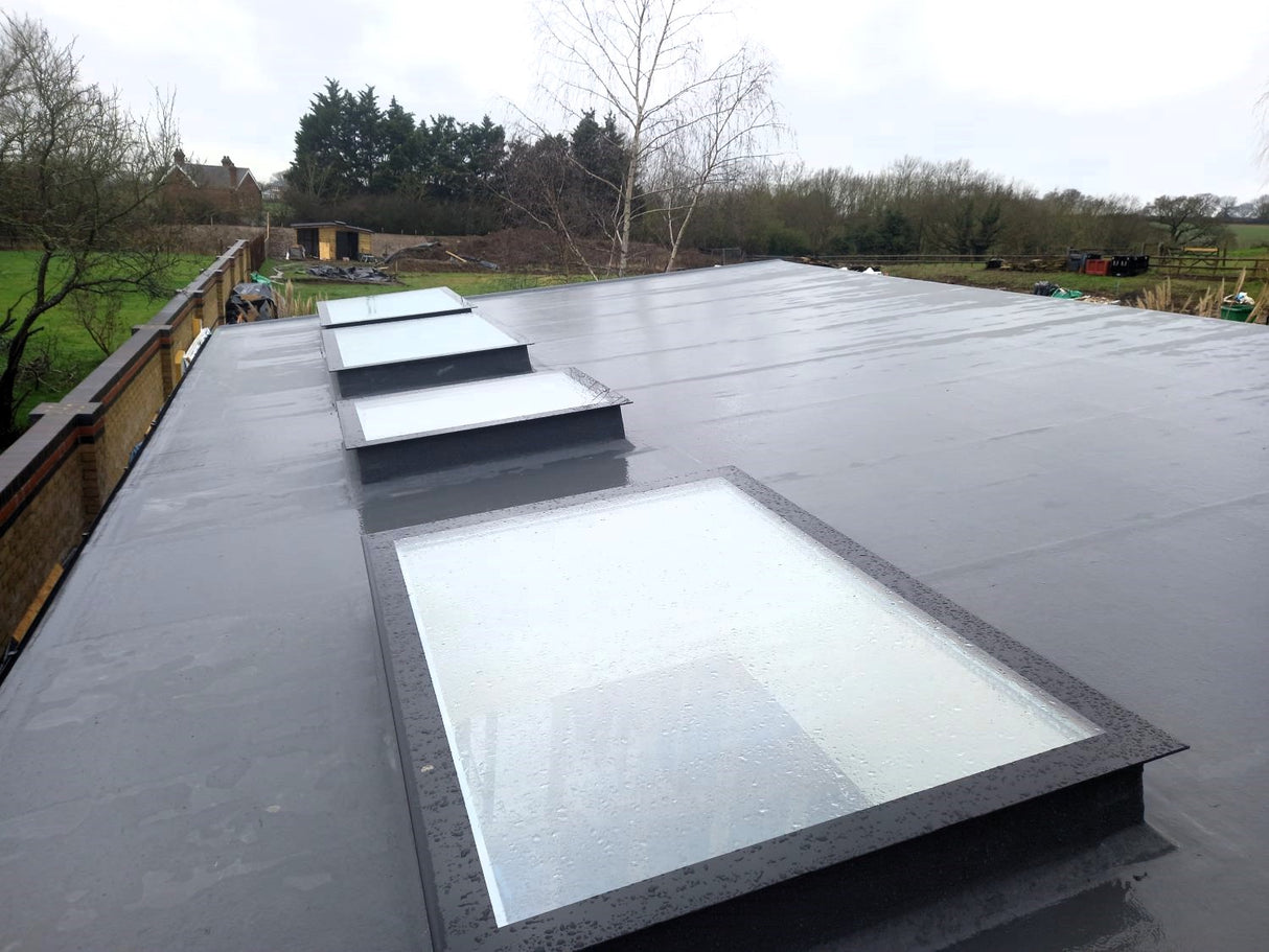 1000 x 1200 mm LD Frameless Triple Glazed Flat Roof Skylight