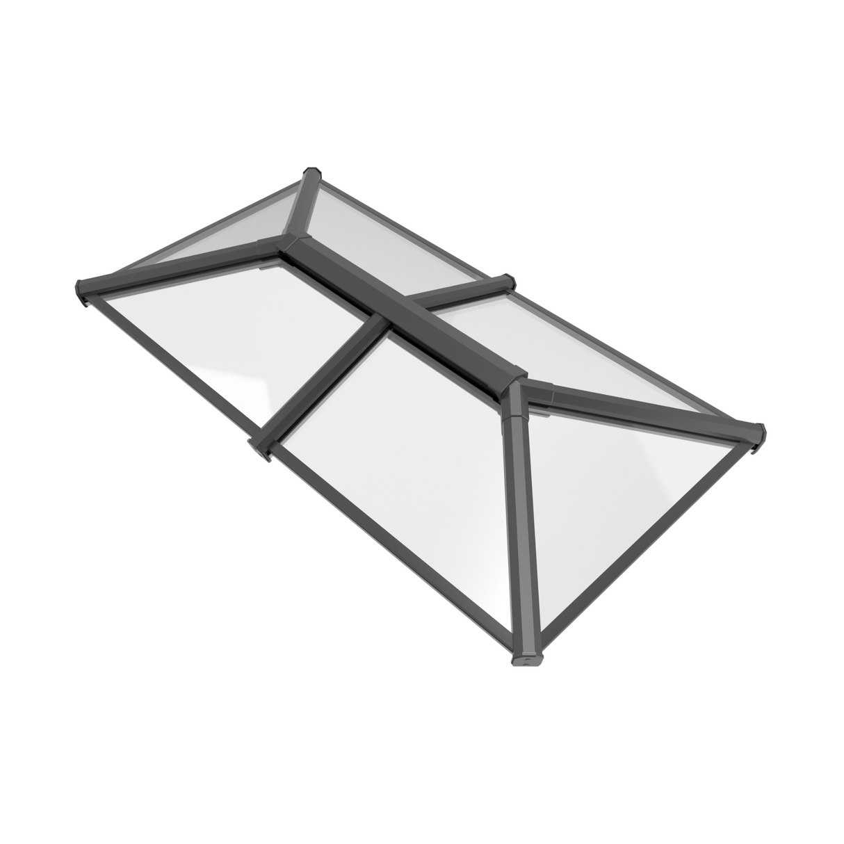 1000 x 1500 mm Stratus Aluminium Roof Lantern Style 2 (Traditional)