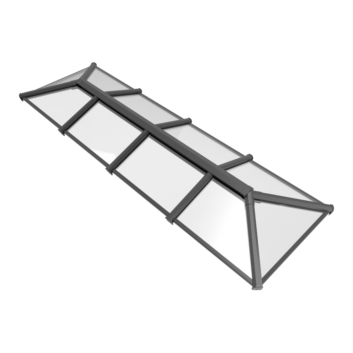 1000 x 3000 mm Stratus Aluminium Roof Lantern Style 6 (Traditional)