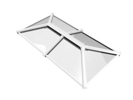 800 x 1800 mm Stratus Aluminium Roof Lantern Style 2 (Traditional)