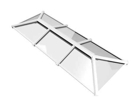 1200 x 4000 mm Stratus Aluminium Roof Lantern Style 3 (Traditional)