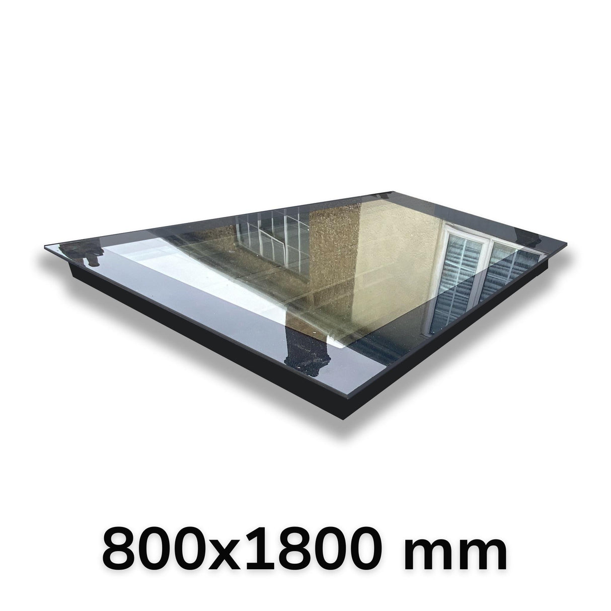 800 x 1800 mm LD Frameless Triple Glazed Flat Roof Skylight