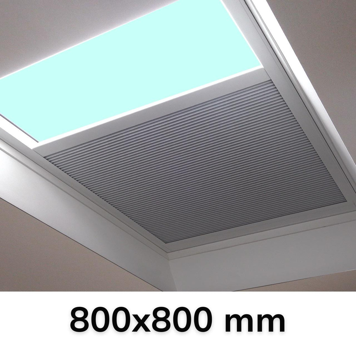 800 x 800 mm LD Electric Blinds for Flat / Pitched Roof Skylights & Roof Lanterns