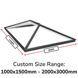 Brett Martin Custom Size Contemporary Roof Lantern