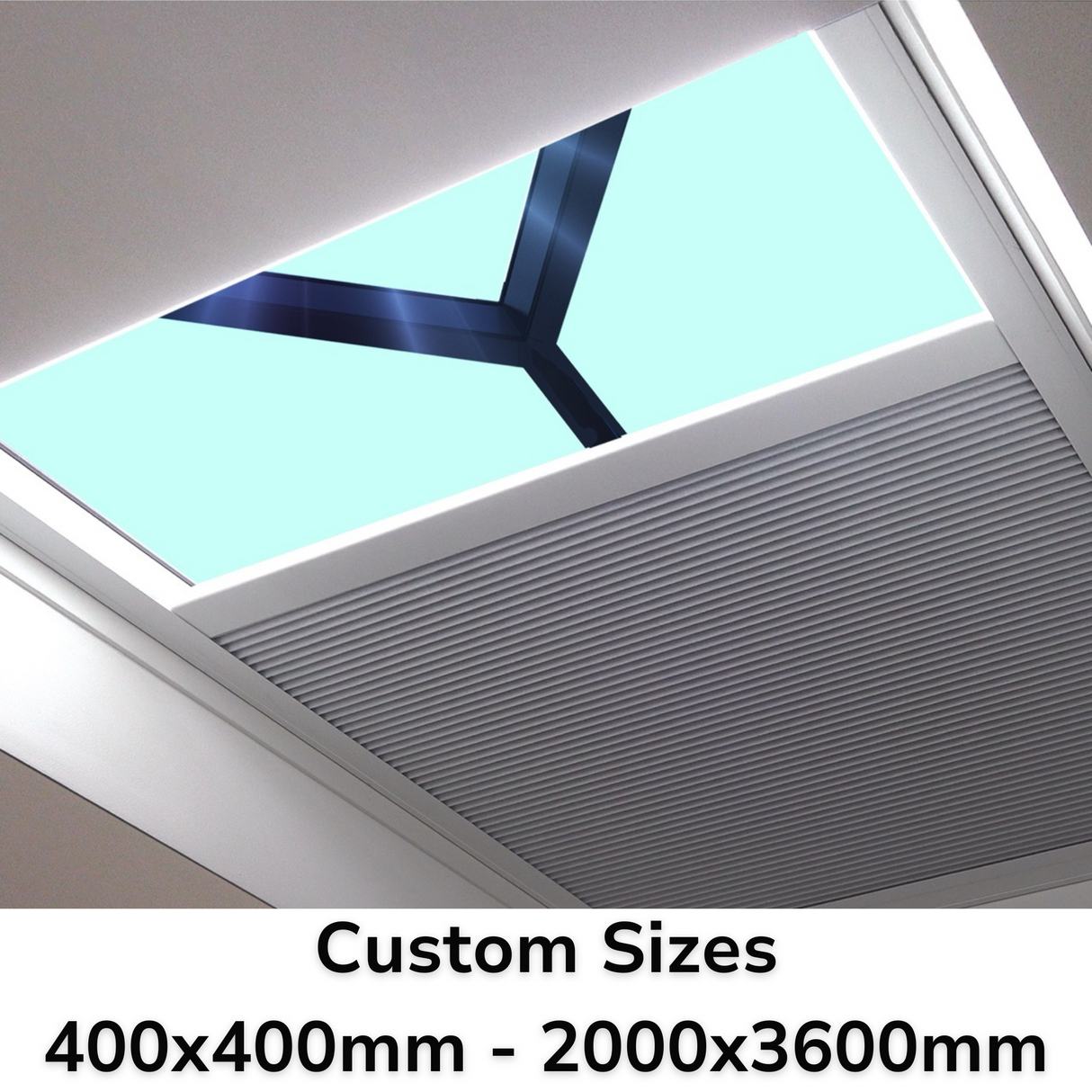 Custom Size Electric Blinds for Roof Lanterns Calculator