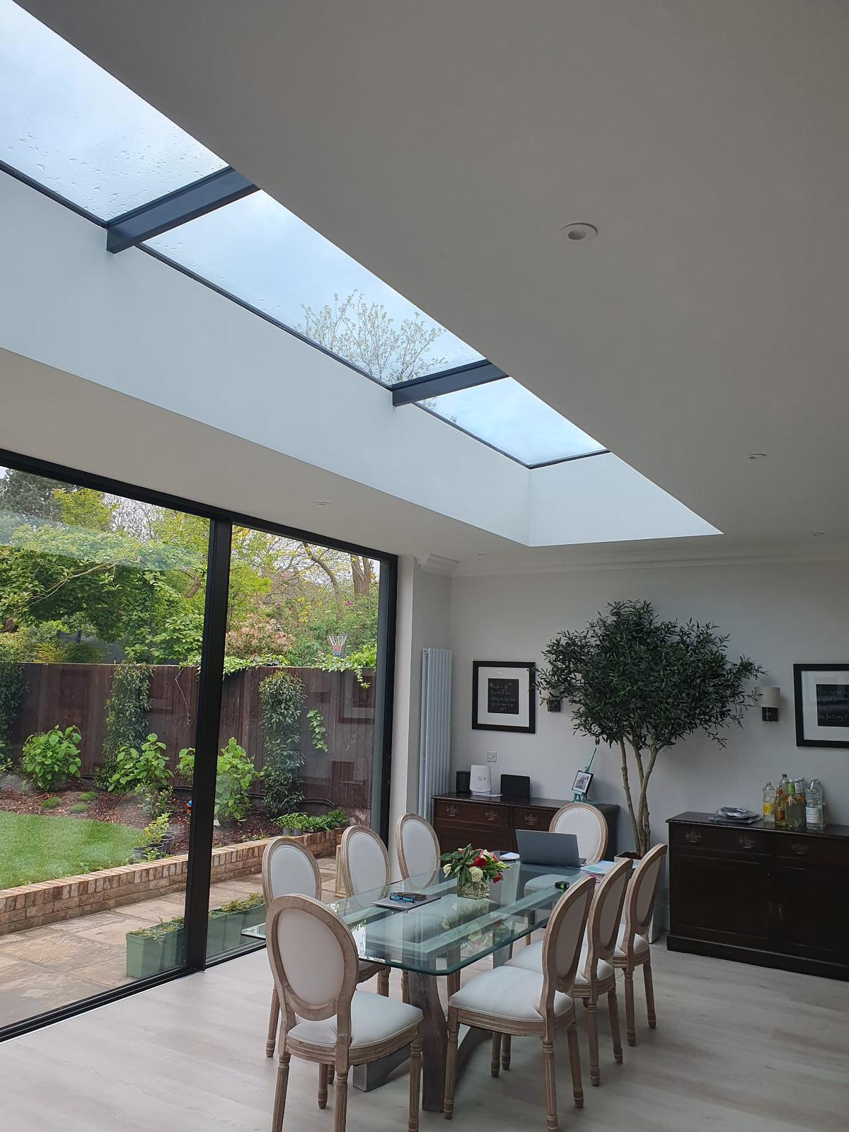 Custom Size Frameless Modular Skylights