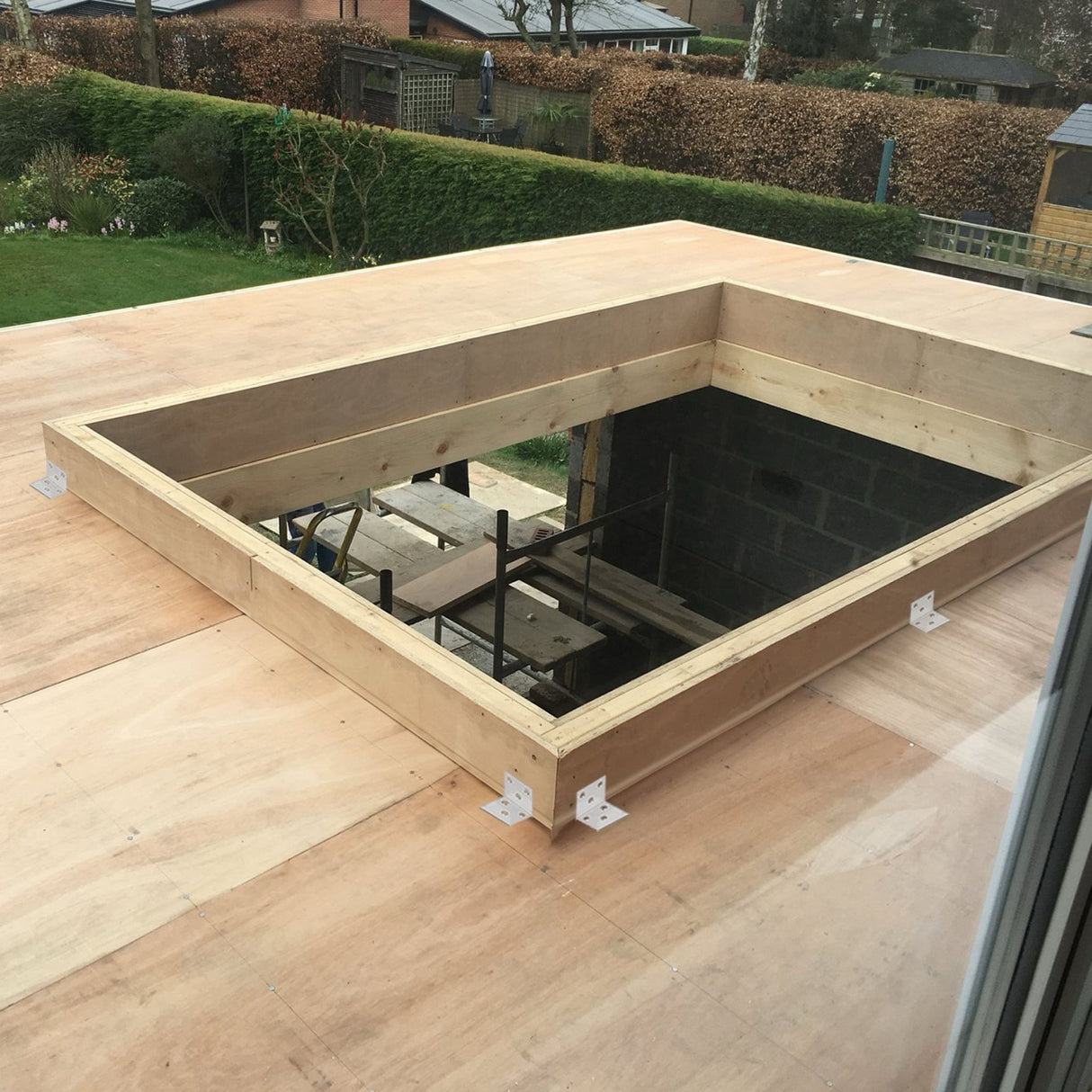 1000 x 1000 mm Insulated Upstand for Roof Lantern