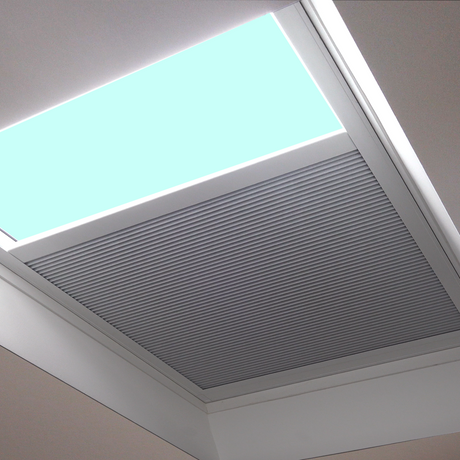 Custom Size Electric Blinds for Flat & Pitched Roof Skylights