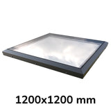 1200 x 1200 mm Brett Martin Fixed Flat Roof Skylight