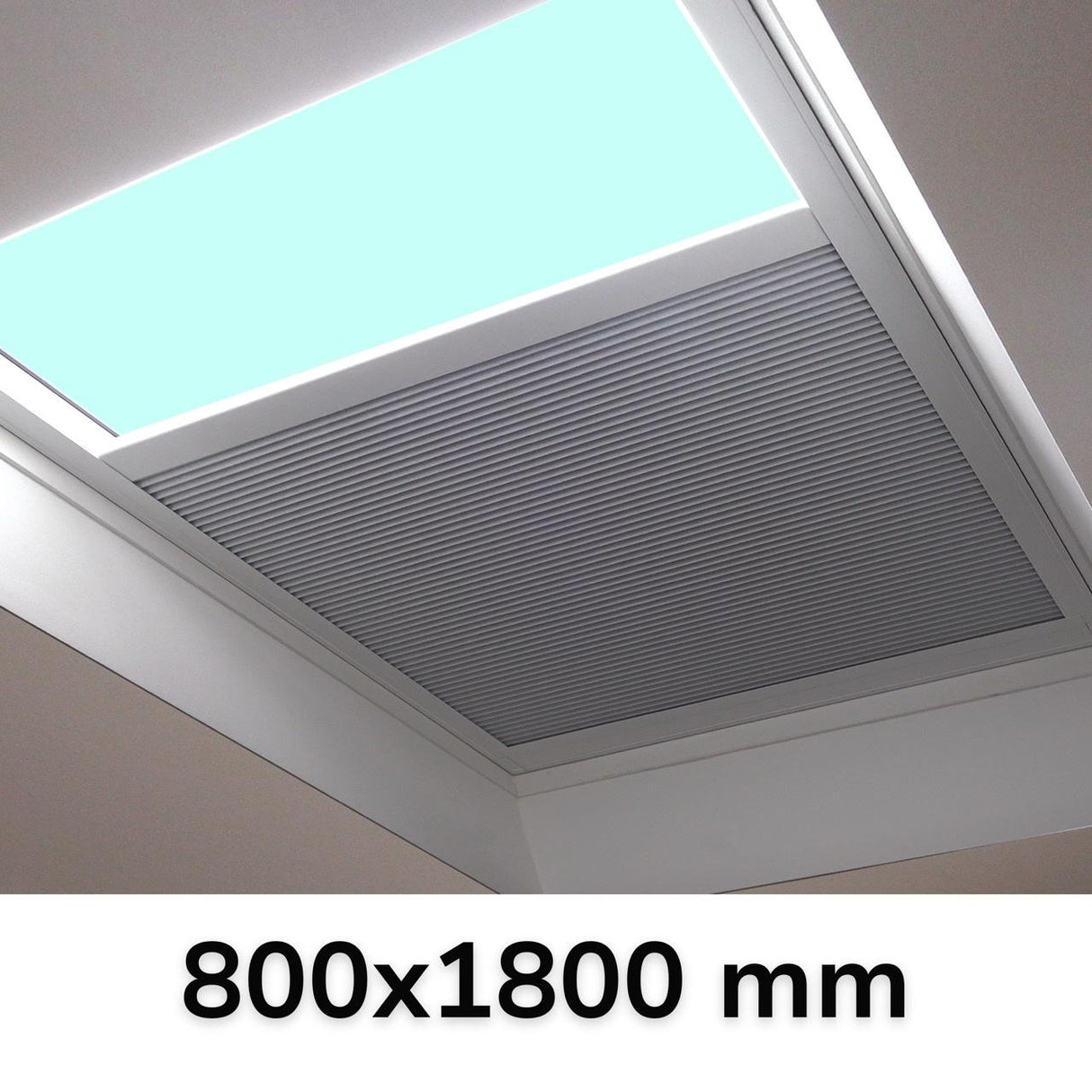 800 x 1800 mm LD Electric Blinds for Flat / Pitched Roof Skylights & Roof Lanterns