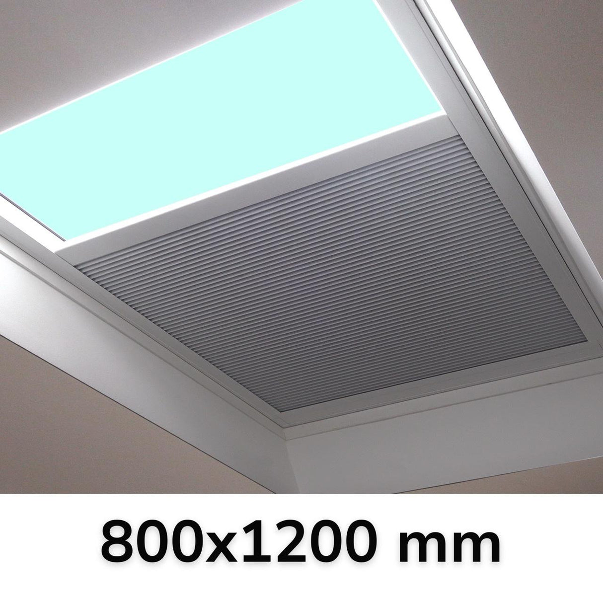 800 x 1200 mm LD Electric Blinds for Flat / Pitched Roof Skylights & Roof Lanterns