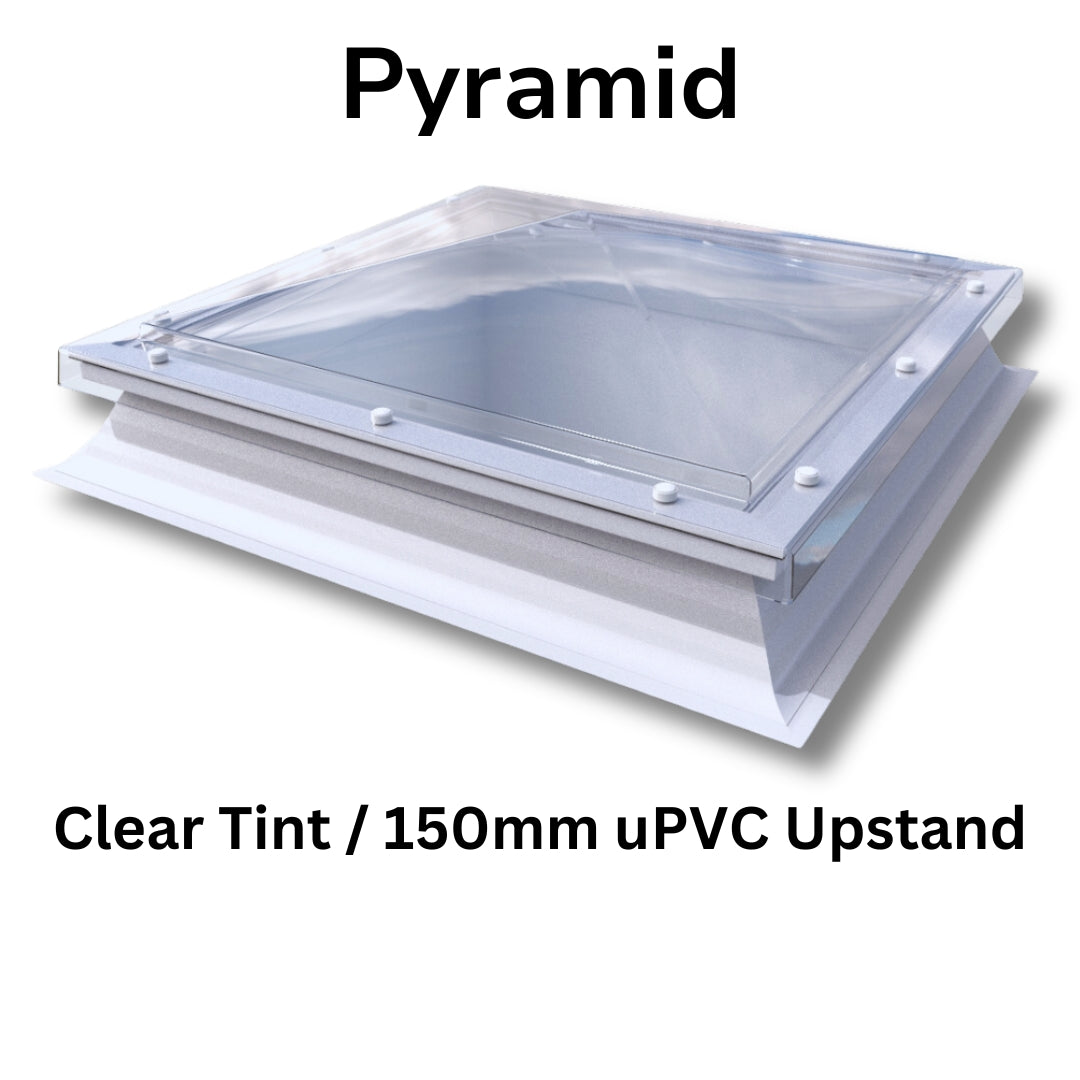 750 x 750 mm Polycarbonate Fixed Dome Rooflight by Mardome Trade