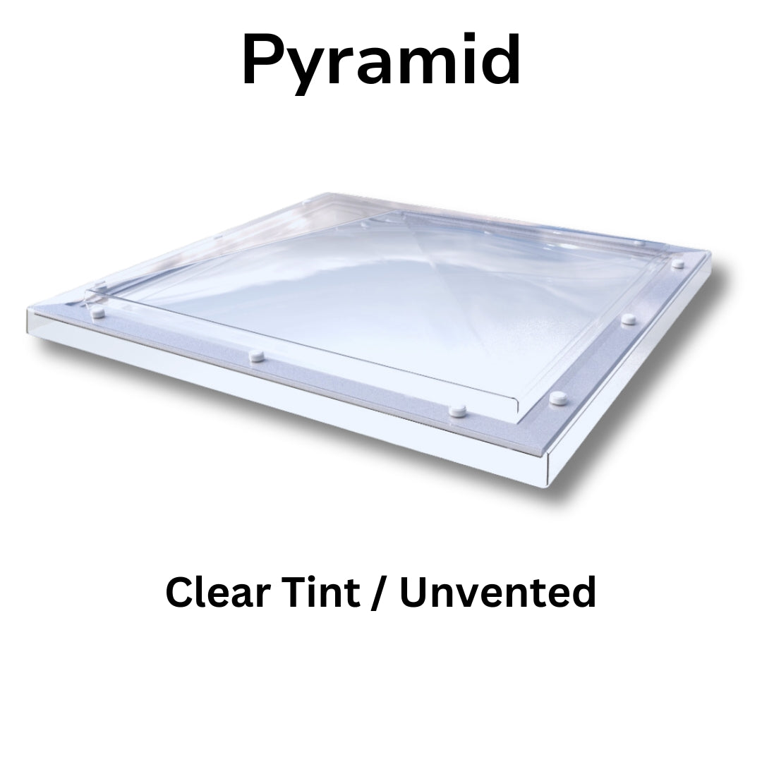 900 x 1200 mm Polycarbonate Fixed Dome Rooflight by Mardome Trade