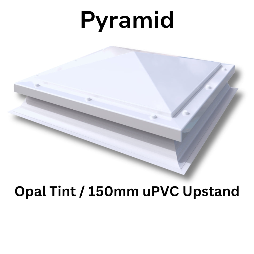 600 x 1200 mm Polycarbonate Fixed Dome Rooflight by Mardome Trade