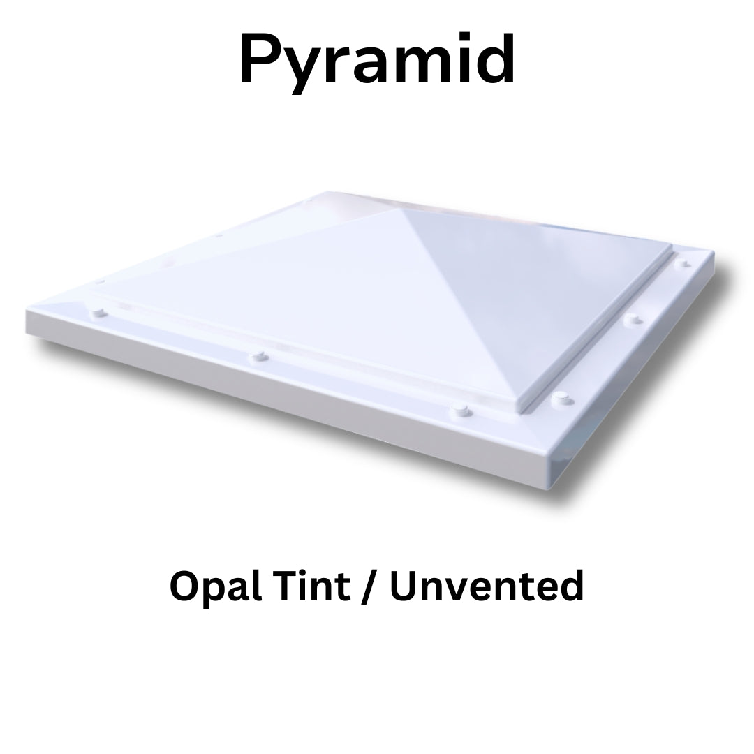 600 x 600 mm Polycarbonate Fixed Dome Rooflight by Mardome Trade