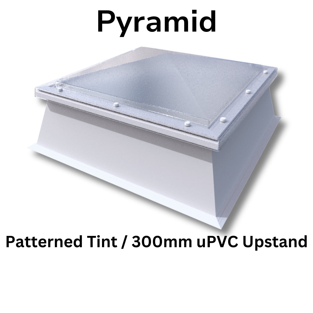 750 x 750 mm Polycarbonate Fixed Dome Rooflight by Mardome Trade