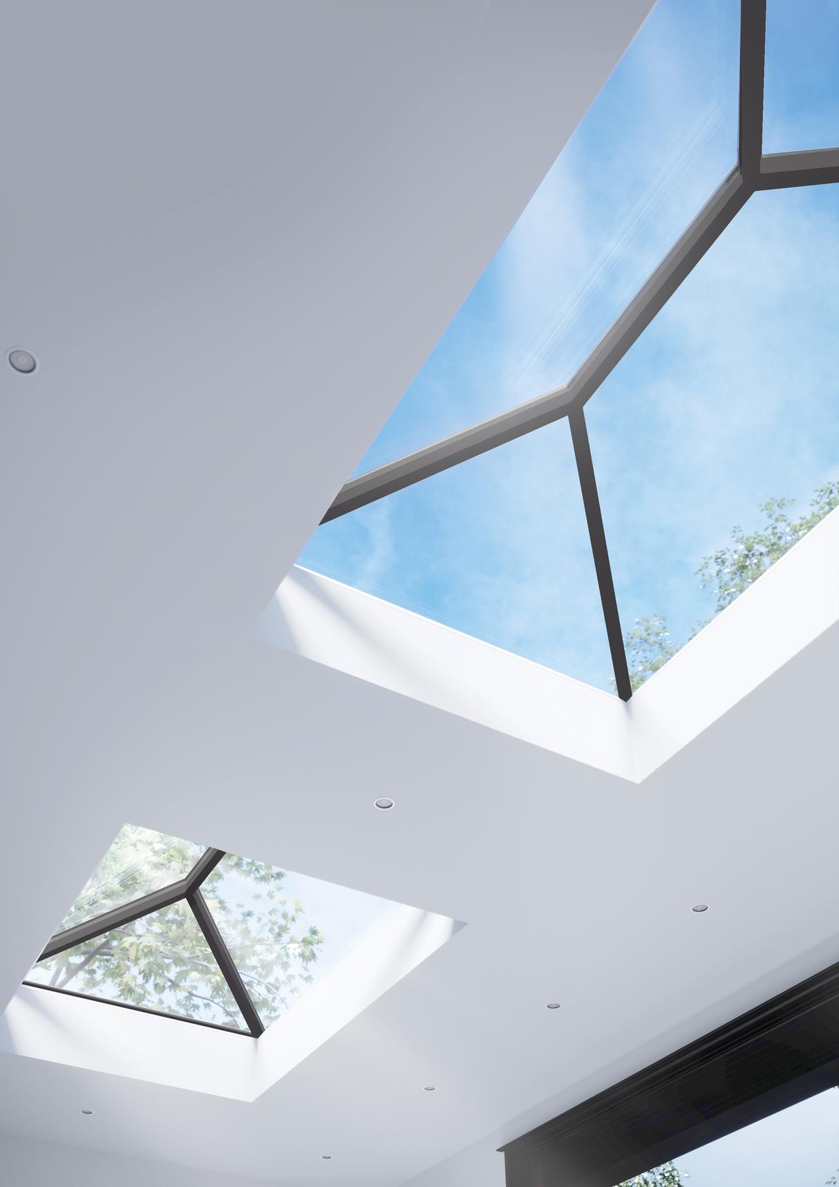 1800 x 2700 mm Brett Martin Contemporary Roof Lantern