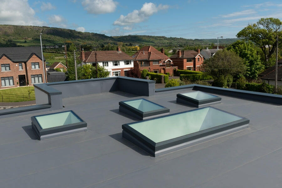 1000 x 2500 mm Fixed Glass Link Skylight (Premium Range).